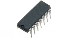 4093 NAND 2 ingressi trigger schmitt DIL - 14