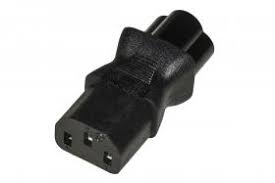 ADATTATORE ALIMENTAZIONE IEC320 C13 FEMMINA A C6 MASCHIO