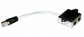 ADATTATORE CON CAVETTO CM.15 1 MASCHIO 8 POLI - 2 X 8 POLI FEMMINA (AT-AG CX2)