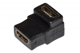 ADATTATORE HDMI FEMMINA/FEMMINA 90°