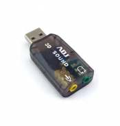 ADATTATORE USB-2JACK MIC+CUFFIE