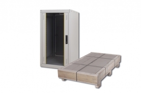 ARMADIO 22 UNITA' LINEA ECO (A)1200 X (L)600 X (P)800 MM. COLORE GRIGIO CHIARO (DA ASSEMBLARE)