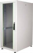 ARMADIO 26 UNITÀ 19 PER RETI E SERVER MISURE (A)1299 X (L)600 X (P)800 MM. COLORE GRIGIO CHIARO