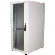 ARMADIO RACK PER RETI 19 32U (A)1566, (L)800, (P)800 COLORE GRIGIO PORTA VETRO DISASSEMBLATO DIGITUS