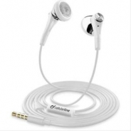 Auricolari neri classici con microfono