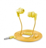 Auricolari stereo in-ear gialli con microfono #stylecolor