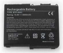 Batteria compatibile. 12 celle - 14.4 / 14.8 V - 6600 mAh - 96 Wh - colore NERO - peso 640 grammi circa - dimensioni STANDARD.