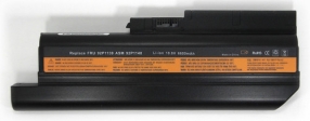 Batteria compatibile. 9 celle - 10.8 / 11.1 V - 6600 mAh - 73 Wh - colore NERO - peso 480 grammi circa - dimensioni MAGGIORATE.