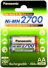 Batteria ricaricabile Panasonic Ni-Mh AA 2,7 Ah 1,2 V