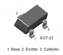 BC817-25 Transistor SMD SI - N 50V 0,5A SOT - 23