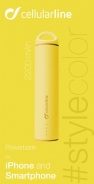 Caricabatterie d'emergenza #stylecolor giallo 2200 mAh
