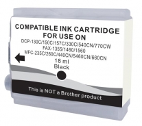 CARTUCCIA BROTHER LC 1000, LC970, BRLC51,DCP130C,DCP330C,DCP540CN,DCP750CW,MFC845CW,BLACK COMPATIBILE