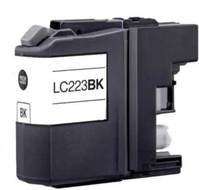 CARTUCCIA COMPATIBILE BROTHER DCPJ4120DW DCPJ562DW MFCJ440DW MFCJ4420DW MFCJ4620DW MFCJ4625DW MFCJ480DW NERO LC223BK