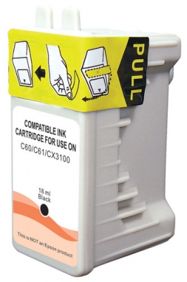 CARTUCCIA COMPATIBILE EPSON STYLUS C60  C61 PER T028 NERO