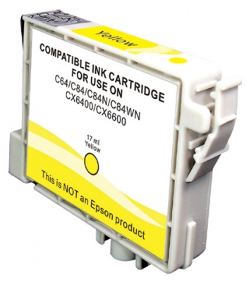 CARTUCCIA COMPATIBILE EPSON STYLUS C64/C84/C86/CX6400 CX3650(HIGH) T0444 GIALLO