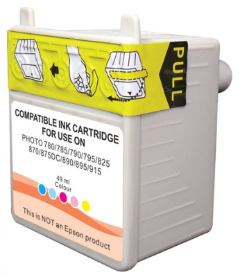 CARTUCCIA COMPATIBILE EPSON STYLUS COLOR780/790/ 870/875DC/890/865/915 T008401 COLORE