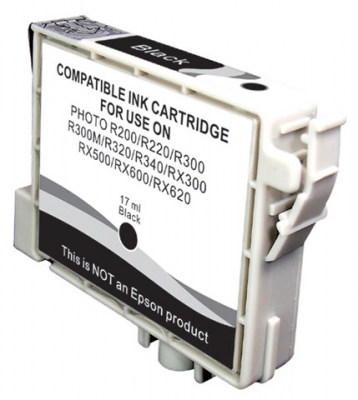 CARTUCCIA COMPATIBILE EPSON STYLUS PHOTO R300/R300M/RX500 /RX620/RX600  T0481 NERO