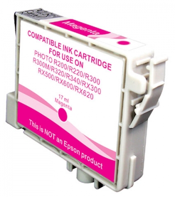 CARTUCCIA COMPATIBILE EPSON STYLUS PHOTO R300/R300M/RX500/RX620 /RX600 T0483 MAGENTA