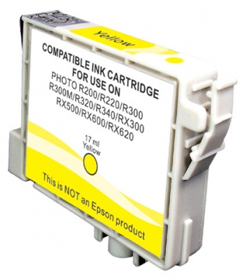 CARTUCCIA COMPATIBILE EPSON STYLUS PHOTO R300/R300M/RX500/RX620/RX600  T0484 GIALLO