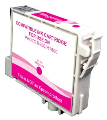 CARTUCCIA COMPATIBILE PER EPSON STYLUS PHOTO R800  MAGENTA T0543
