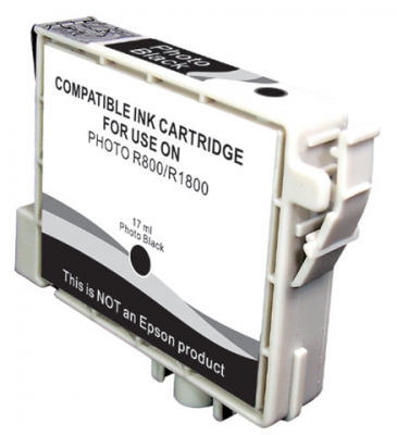 CARTUCCIA COMPATIBILE PER EPSON STYLUS PHOTO R800 PHOTO BLACK T0541