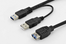 CAVO ADATTATORE ALIMENTAZIONE Y USB 3.0 CONNETTORI A CM 30