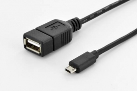 CAVO ADATTATORE USB 2.0 OTG CON CONNETTORE REVERSIBILE