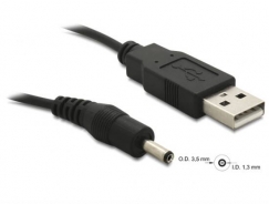 CAVO ALIMENTAZIONE USB CONNETTORE DC 3.5 x 1.35 MM. MT 1,50