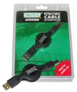CAVO ESTENSIBILE USB MT 1.20 CONNETTORI A-B