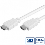 CAVO HDMI 3D HIGH SPEED CON ETHERNET MT 1 BIANCO