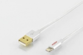 CAVO LIGHTNING 8 POLI PER APPLE IP5/6 - USB MT 1 COLORE ARGENTO