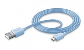 Cavo #stylecolor blu, connettore USB-Micro USB, 100cm