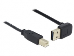 CAVO USB 2.0 CONNETTORE B/A MASCHIO 90° CON CONNETTORE BIDIREZIONALE MT 3