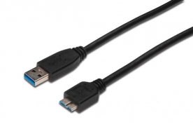 CAVO USB 3.0 CONNETTORI USB A - MICRO USB B - LUNGHEZZA MT. 0,5
