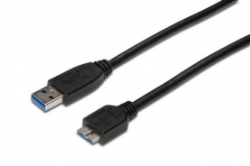 CAVO USB 3.0 CONNETTORI USB A - MICRO USB B - LUNGHEZZA MT. 1,80