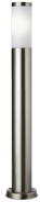 COLONNA - Palo lampioncino inox per esterni h.650mm