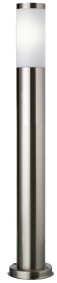 COLONNA - Palo lampioncino inox per esterni h.650mm