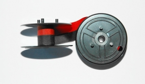 CONFEZIONE 10 NASTRI SEIKO 3 PUNTE NERO/ROSSO COMPATIBILI