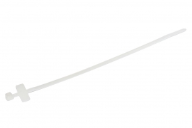 CONFEZIONE 100 FASCETTE STRINGICAVI MM. 3.6x200 CON TARGHETTA