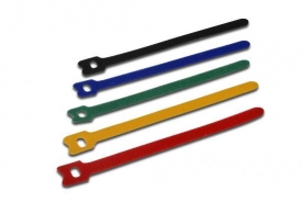 CONFEZIONE 50 FASCETTE VELCRO MM. 150 X 2.6 IN 5 COLORI DIVERSI