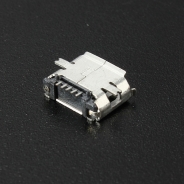 Connettore femmina microUSB v2.0 tipo B da circuito stampato