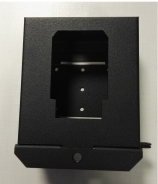 Contenitore antifurto per fototrapppole colore nero opaco