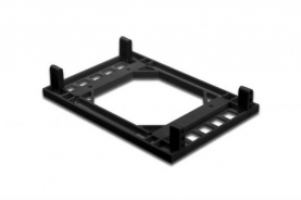FRAME 5,25 PER HARD DISK 3,5, IN PLASTICA, COLORE NERO (A-90179-HDD)