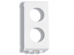 Frontalino 2 fori 1 posto compatibile Ticino Luna