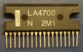 LA4700 Amplificatore audio 2x12W SILP - 18