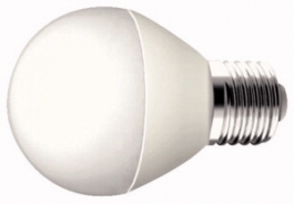 Lampada LED Miniglobo 5W E27 Bianco freddo 470lm