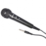 Microfono dinamico ad impugnatura in plastica con cavo da 3mt.
