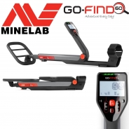 Minelab Go-Find modello Go-Find 60, con integrazione Bluetooth® per collegarsi all'app del vostro smartphone.