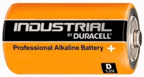 Pila alkalina Duracell Industrial LR20 (Torcia)