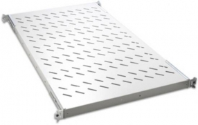 RIPIANO UNIVERSALE PER ARMADIO RACK 19 PROFONDITA' 735 MM. ALLUNGABILE COLORE GRIGIO CHIARO